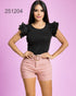 BLUSA OLAN EN MANGA 8076