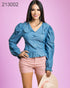 BLUSA DENIM MANGA LARGA 06311