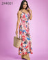 VESTIDO LARGO FLOREADO 2122