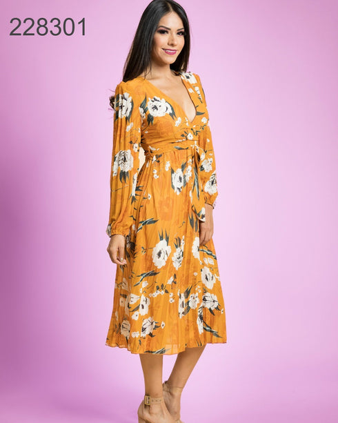 VESTIDO FLOREADO SD3776