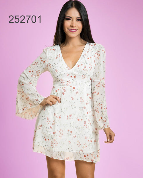 VESTIDO FLOREADO SD4092