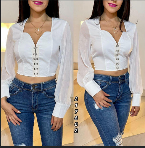 BLUSA MANGA LARGA 05540