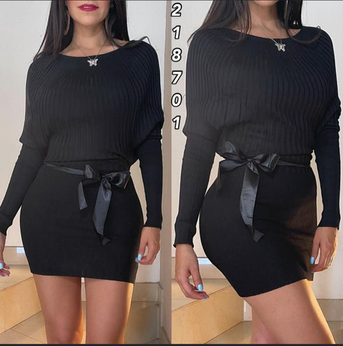 VESTIDO CON CINTOP 527