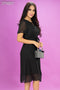 VESTIDO CINTO EN CINTURA SD3743