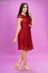 VESTIDO CINTO EN CINTURA SD4422