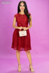 VESTIDO CINTO EN CINTURA SD4422