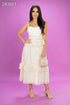 VESTIDO CON ENCAJE JMD13972