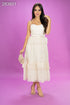 VESTIDO CON ENCAJE JMD13972