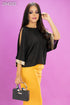 BLUSA DETALLE EN MANGA SD4393