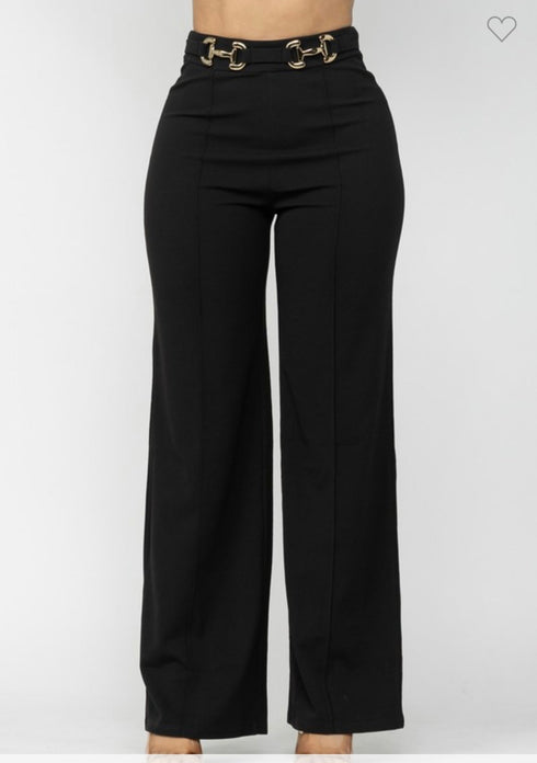 PANTALON DETALLE EN CINTO P9426