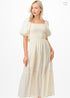 VESTIDO CON LAZO EN LA ESPALDA LD5076