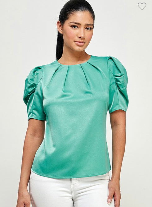 BLUSA MANGA PUFF 33188T