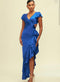 VESTIDO LARGO SATIN LD9354