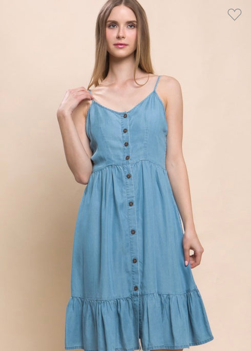 VESTIDO CON BOTONES 4779DM
