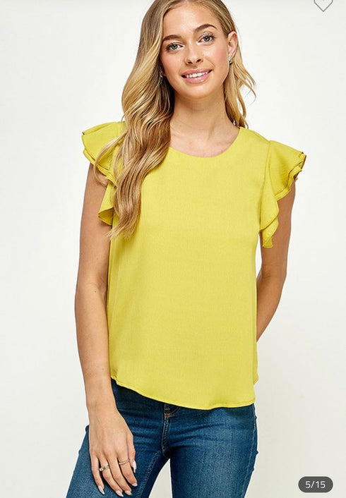 BLUSA MANGA VOLADA 52660TE