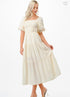 VESTIDO CON LAZO EN LA ESPALDA LD5076