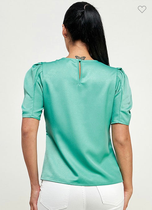 BLUSA MANGA PUFF 33188T