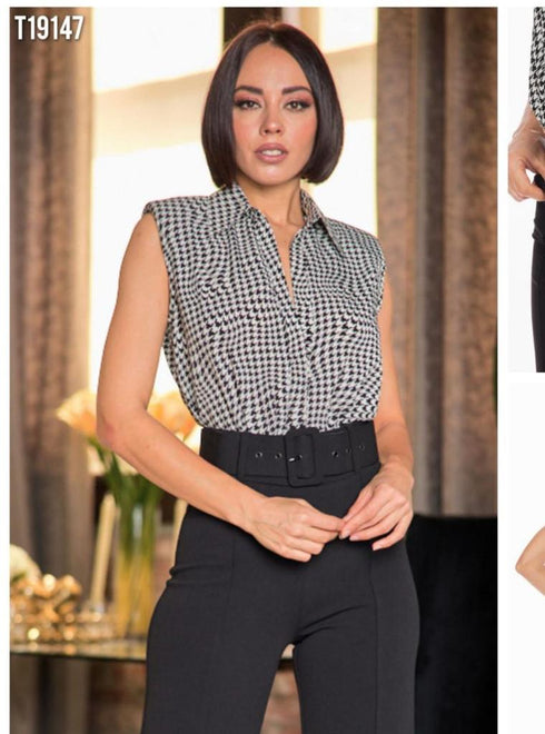 BODY DE CUADROS T19147