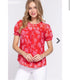 BLUSA DE ROSAS T13496