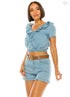 SET DENIM CON CINTO 302-N