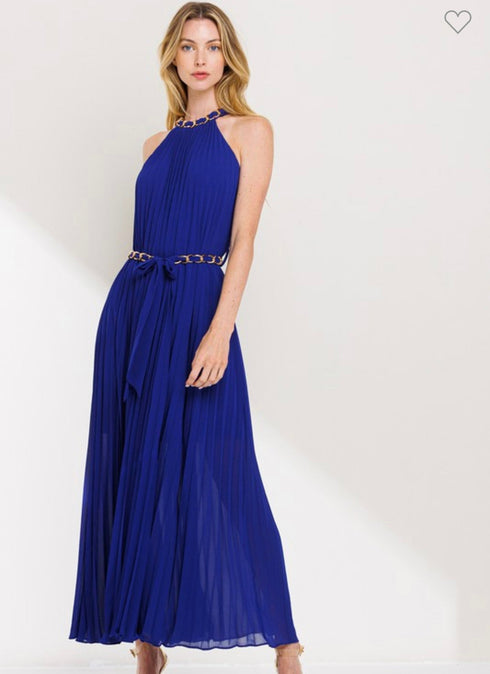 VESTIDO PLIZADO LD4837