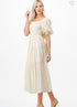 VESTIDO CON LAZO EN LA ESPALDA LD5076