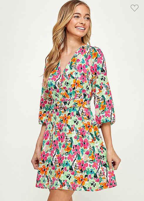 VESTIDO FLOREADO 34870D