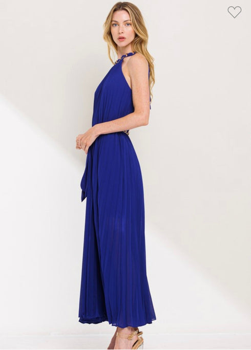 VESTIDO PLIZADO LD4837
