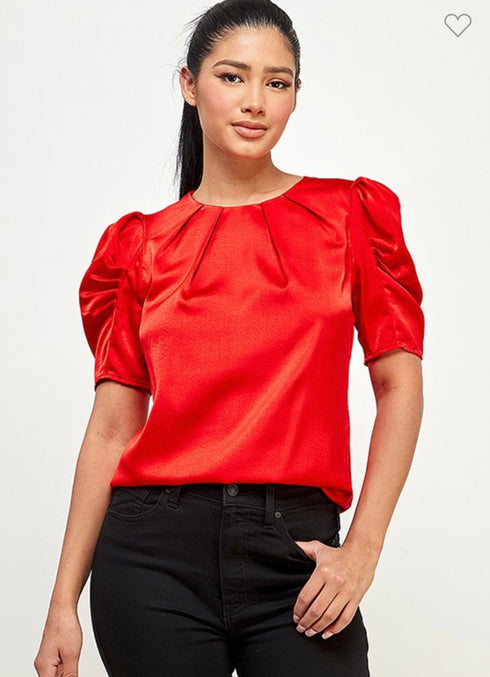 BLUSA MANGA PUFF 33188T