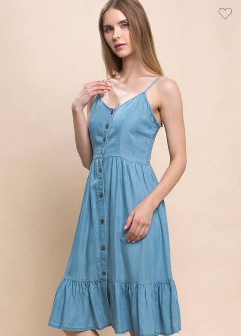 VESTIDO CON BOTONES 4779DM