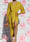 VESTIDO CON CUELLO V DD1236