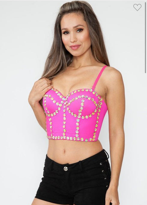 TOP CON PIEDRAS LD4036-3