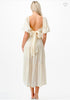 VESTIDO CON LAZO EN LA ESPALDA LD5076